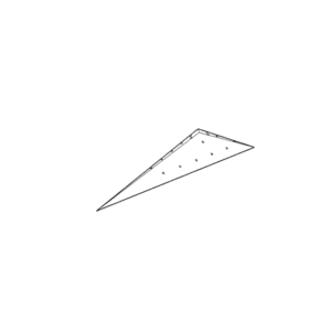 Flat Long Triangle High (S,M,L)